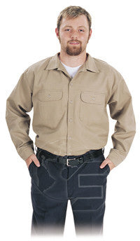 Khaki WESTEX™ UltraSoft® Shirt - Button Front