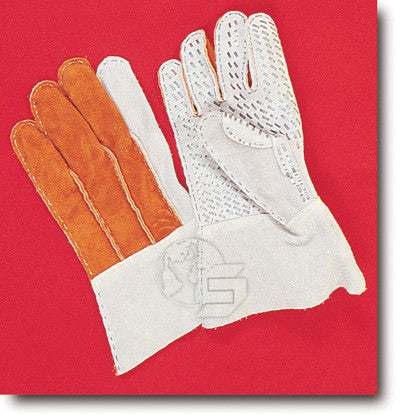 Steel Reinforced Split Leather Glove