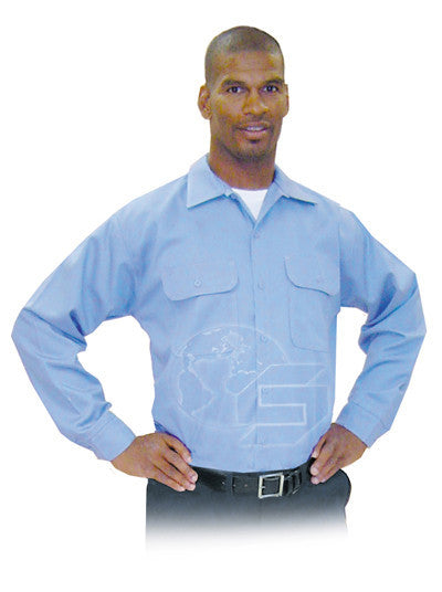 Medium Blue WESTEX™ UltraSoft® Shirt - Button Front