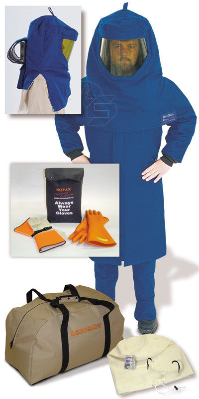 50" Coat, Leggings and Hood w/ Air Kit - Gloves Included