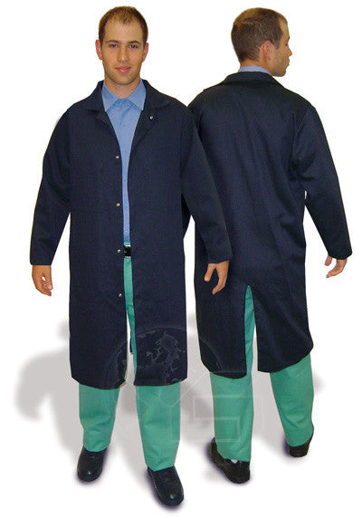 45" Navy WESTEX™ UltraSoft® Lab Coat