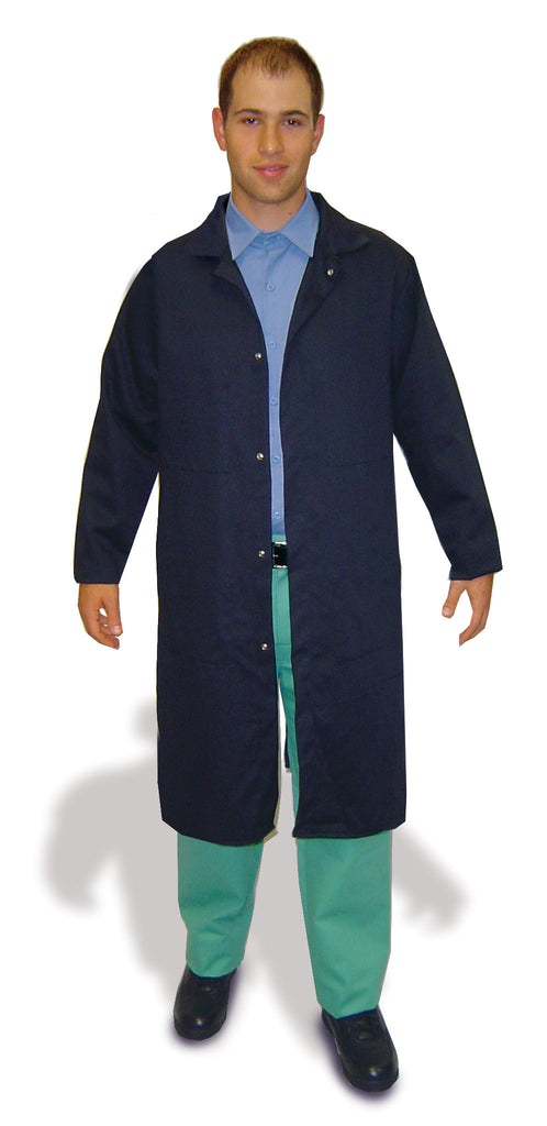 45" Navy WESTEX™ UltraSoft® Lab Coat